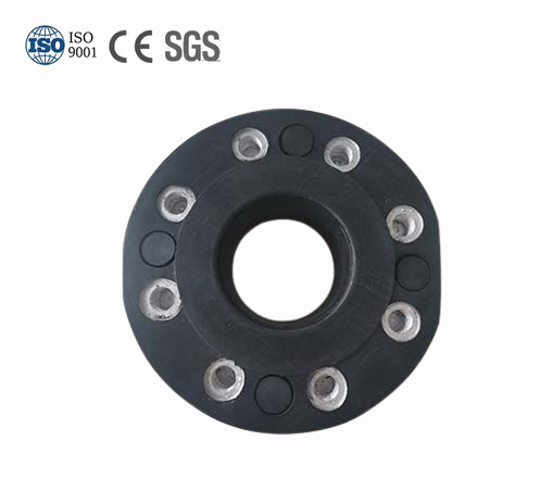 Rubber-metal pipe connector